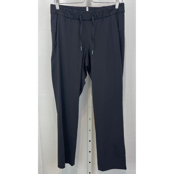 LULULEMON Womens On The Fly Pants 27" Inseam Pull On W5BT8S Black Size 6 - Picture 11 of 11